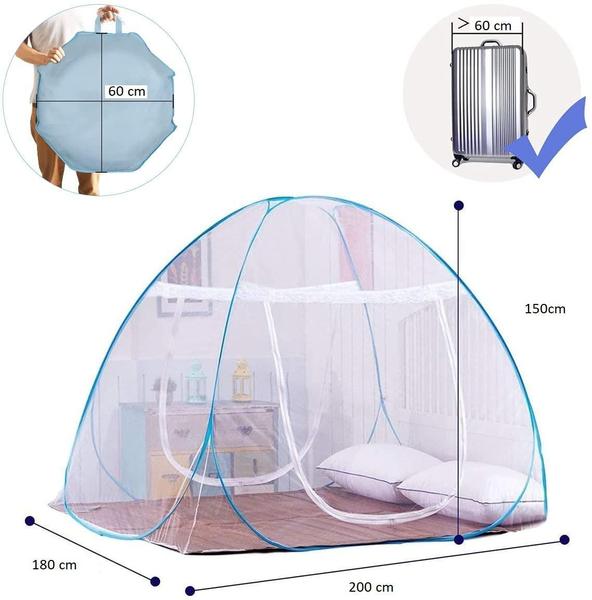 Imagem de Mosquiteiro Cama King Tenda Dobrável Pratico E Portátil