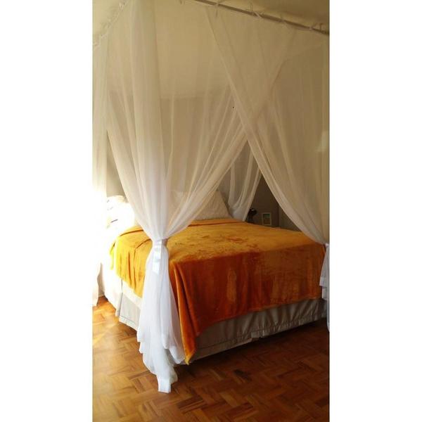 Imagem de Mosquiteiro De Teto Casal King 200X205X280Cm Branco