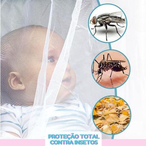 Imagem de Mosquiteiro para Bebê Conforto, Berço e Carrinho  Compacto, Universal e Fácil de Usar!