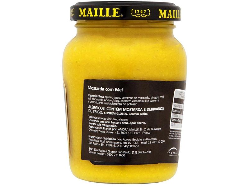 Imagem de Mostarda Dijon com Mel Maille 230g