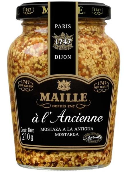 Mostarda Dijon Em Grãos Com Vinho Branco Ancienne Maille Imagem de Mostarda Dijon Em Grãos Com Vinho Branco Ancienne Maille