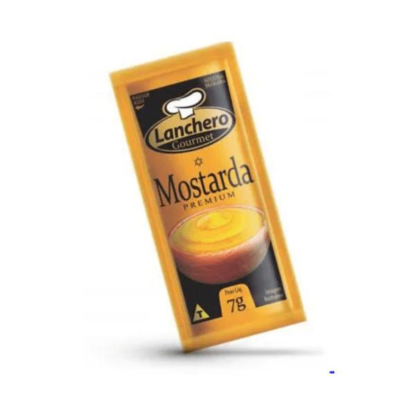 Mostarda gourmet lanchero sachê 7g c/ 150 unidades Imagem de Mostarda gourmet lanchero sachê 7g c/ 150 unidades
