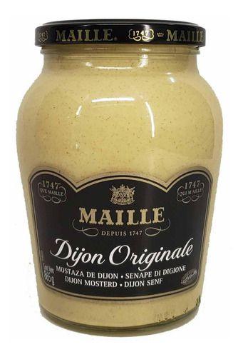 Mostarda Maille Dijon Original Francesa Sem Sementes 865 gr Imagem de Mostarda Maille Dijon Original Francesa Sem Sementes 865 gr