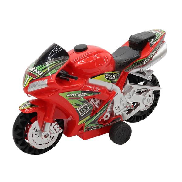 Imagem de Moto Athletic Movida À Fricção Com Som E Luz - Dm Toys