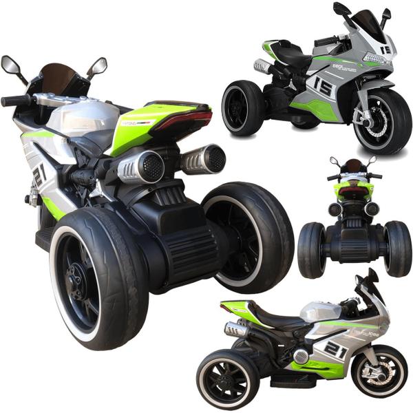 Imagem de Moto Bandeirante Infantil GT Concept Speed Eletrica 12V Cinza