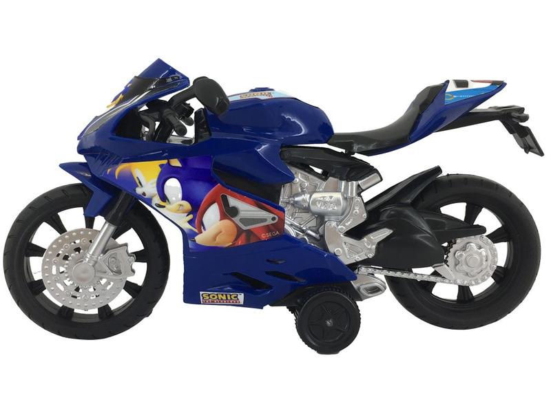 Imagem de Moto de Brinquedo Sonic The Hedgehog Fricção 