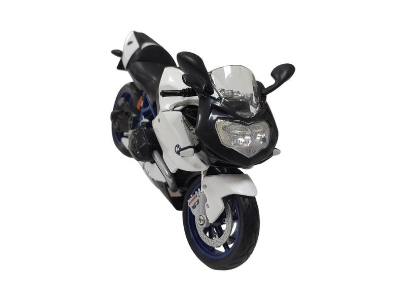 Imagem de Moto de Ferro Miniatura BMW HP2 Sport 1:12 na Caixa Maisto