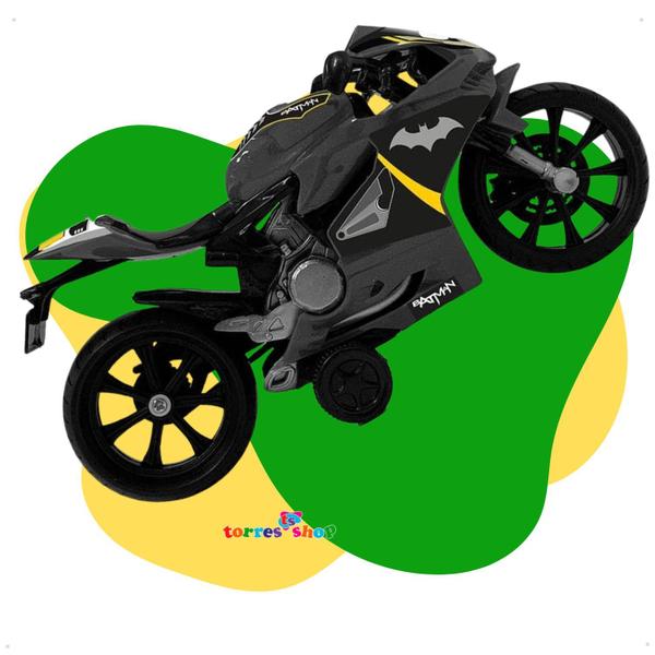 Imagem de Moto de Fricção Batman Power Bike Candide 9072