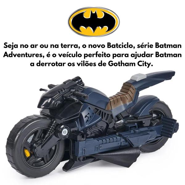 Imagem de Moto do Batman Batciclo - Série Batman Adventures 3379 - Sunny Brinquedos