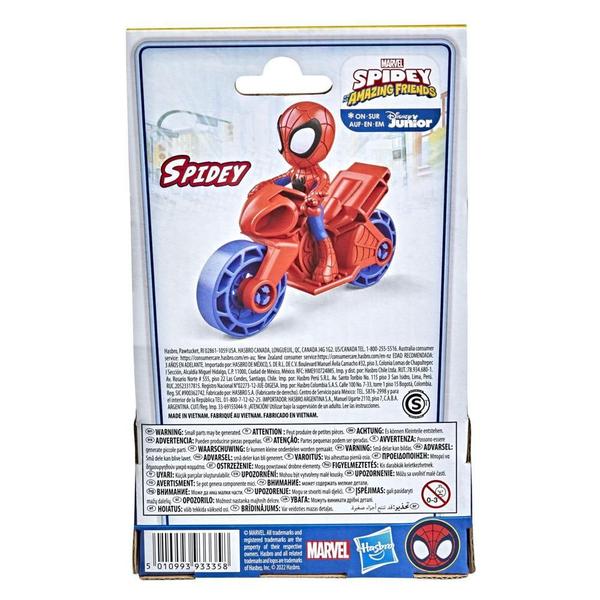 Imagem de Moto e Boneco Homem Aranha - Spidey and Amazing Friends - 6,5 cm - Hasbro