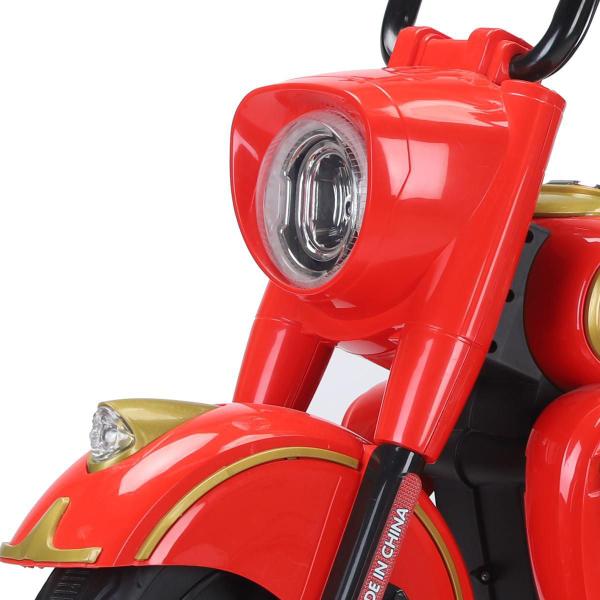 Imagem de Moto Elétrica Grande Infantil Menino Menina 12V / Vermelha