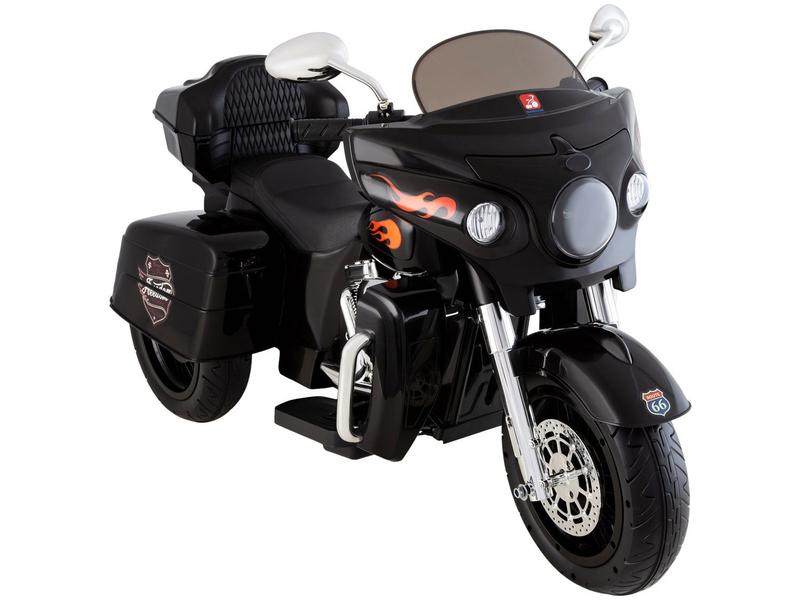 Moto Elétrica Infantil 12V 2 Marchas Bandeirante - King Rider Moto Elétrica Infantil 12V 2 Marchas Bandeirante - King Rider