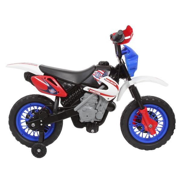 Imagem de Moto Elétrica Infantil 3 Anos Motocross Carregador Bivolt