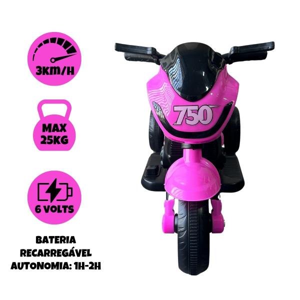 Imagem de Moto Eletrica Infantil 6v Race