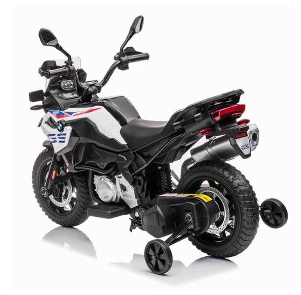 Imagem de Moto Elétrica Infantil BMW F850GS 12v Branca - Zippy Toys