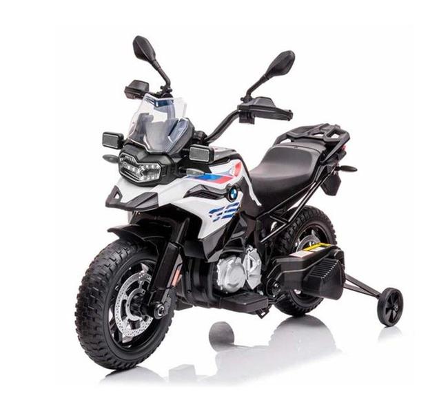 Imagem de Moto Elétrica Infantil BMW F850GS 12v Branca - Zippy Toys