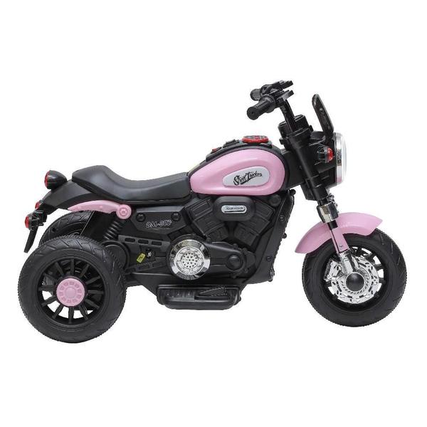 Moto Elétrica Infantil Mini Harley 6V Rosa - Zippy Toys Imagem de Moto Elétrica Infantil Mini Harley 6V Rosa - Zippy Toys