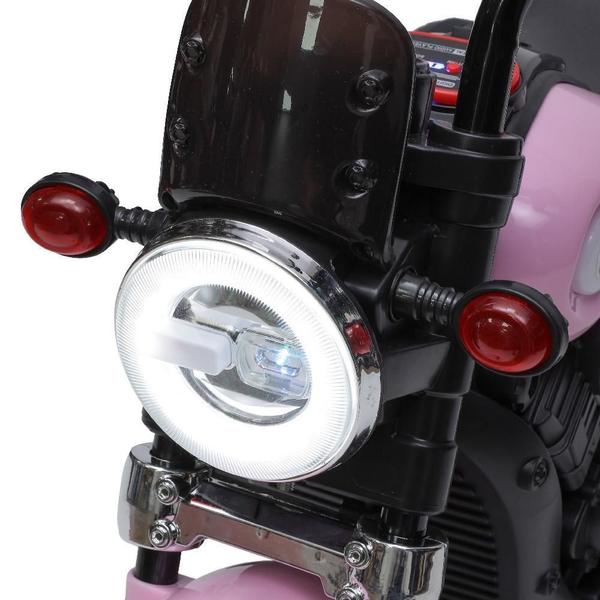 Moto Elétrica Infantil Mini Harley 6V Rosa - Zippy Toys Imagem de Moto Elétrica Infantil Mini Harley 6V Rosa - Zippy Toys