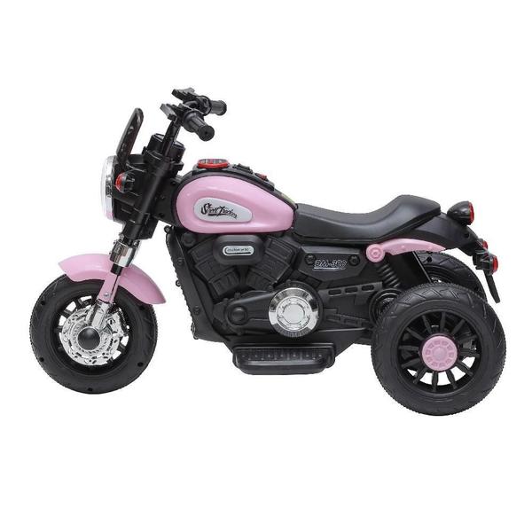 Moto Elétrica Infantil Mini Harley 6V Rosa - Zippy Toys Imagem de Moto Elétrica Infantil Mini Harley 6V Rosa - Zippy Toys