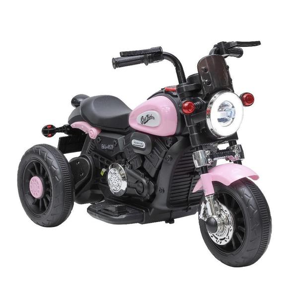 Moto Elétrica Infantil Mini Harley 6V Rosa - Zippy Toys Imagem de Moto Elétrica Infantil Mini Harley 6V Rosa - Zippy Toys