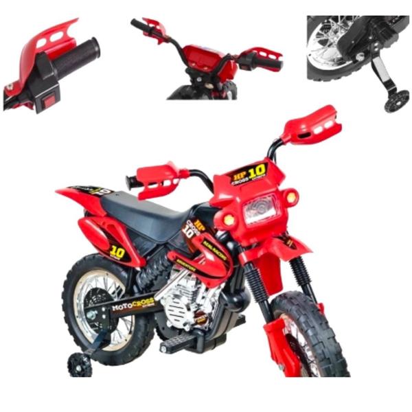 Imagem de Moto Elétrica Infantil Motocicleta Menino Menina Criança Toy