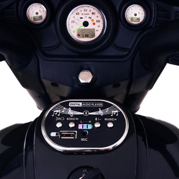 Imagem de Moto Elétrica King Rider Black Bandeirante 12V 3+ 2920