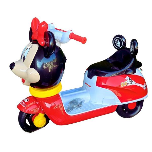 Imagem de Moto Elétrica Para Crianças Minnie Vermelha