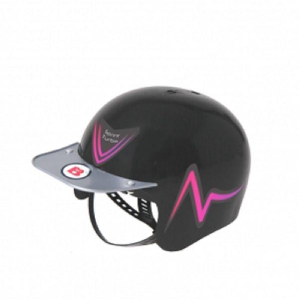 Imagem de Moto Eletrica Sprint Turbo 12v Com Capacete Boy E Girl Biemme Preto