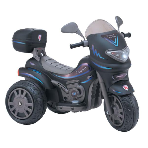 Imagem de Moto Eletrica Sprint Turbo 12V Com Capacete Boy e Girl Biemme