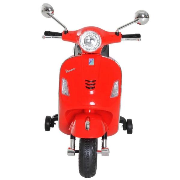 Imagem de Moto Elétrica Vespa Gts Scooter 6V Recarregável E Controle