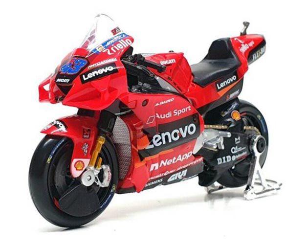 Imagem de Moto GP Ducati Lenovo Team 2021 Jack Miller  43 Maisto 1/18