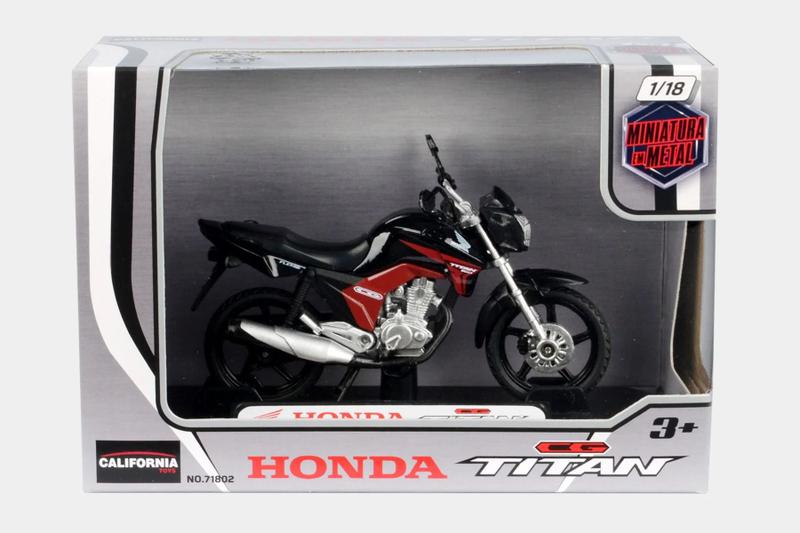 Imagem de Moto honda - cg titan 150 - 2014 - preta - 1/18