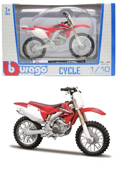 Imagem de Moto Honda CRF450R - Cycle - 1/18 - Bburago