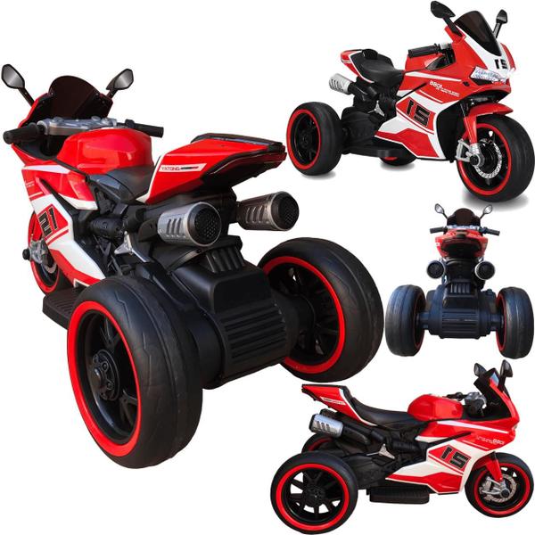 Imagem de Moto Infantil Bandeirante GT Concept Speed Eletrica 12V Vermelha