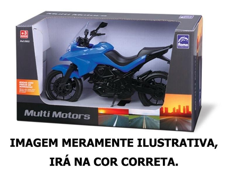 Moto Infantil Multi Motors - 26,5cm - Pneus Borracha - Roma - Roma Brinquedos Imagem de Moto Infantil Multi Motors - 26,5cm - Pneus Borracha - Roma