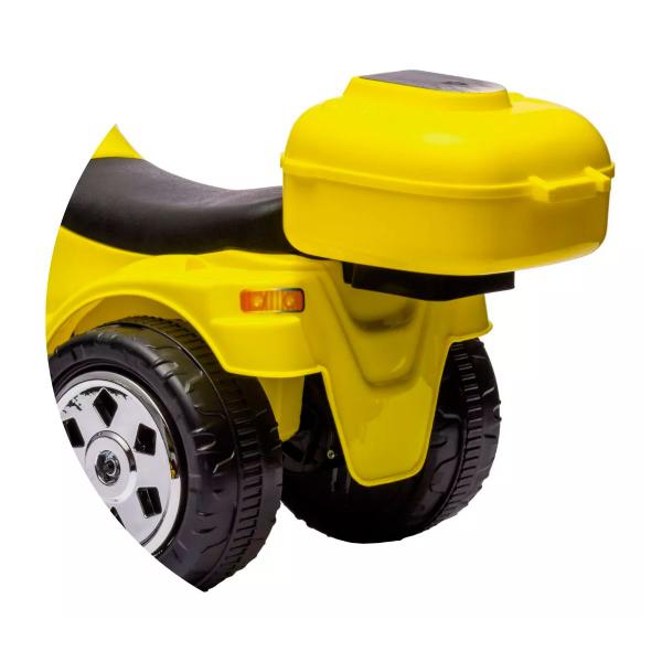 Moto Motinho Elétrica Infantil Tipo Harley Bateria 6 V Amarela Cor Amarelo Zippy Toys Imagem de Moto Motinho Elétrica Infantil Tipo Harley Bateria 6 V Amarela Cor Amarelo Zippy Toys