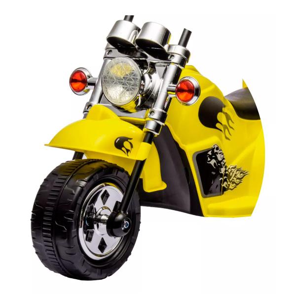 Moto Motinho Elétrica Infantil Tipo Harley Bateria 6 V Amarela Cor Amarelo Zippy Toys Imagem de Moto Motinho Elétrica Infantil Tipo Harley Bateria 6 V Amarela Cor Amarelo Zippy Toys