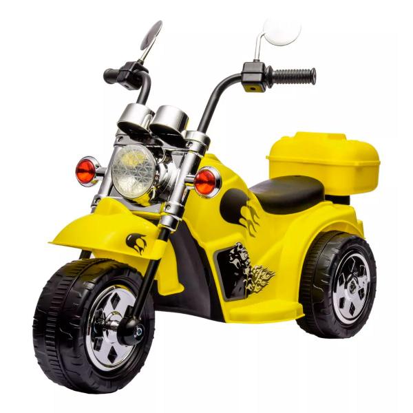 Moto Motinho Elétrica Infantil Tipo Harley Bateria 6 V Amarela Cor Amarelo Zippy Toys Imagem de Moto Motinho Elétrica Infantil Tipo Harley Bateria 6 V Amarela Cor Amarelo Zippy Toys