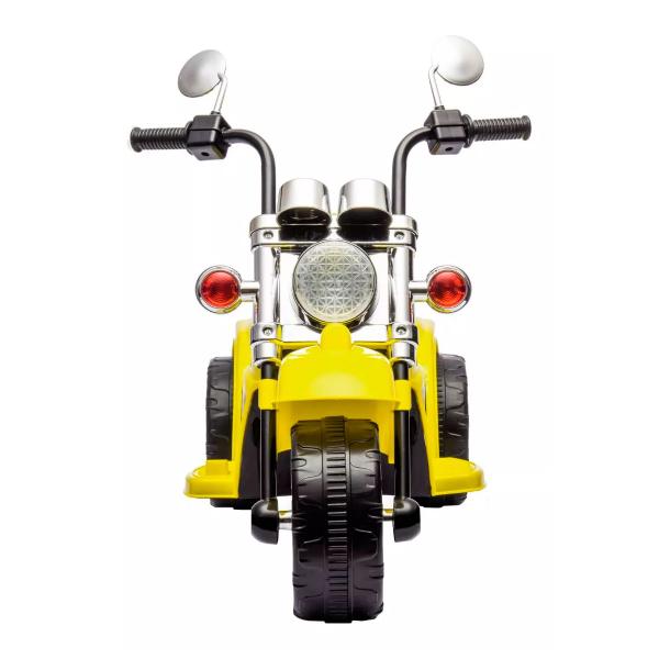 Moto Motinho Elétrica Infantil Tipo Harley Bateria 6 V Amarela Cor Amarelo Zippy Toys Imagem de Moto Motinho Elétrica Infantil Tipo Harley Bateria 6 V Amarela Cor Amarelo Zippy Toys
