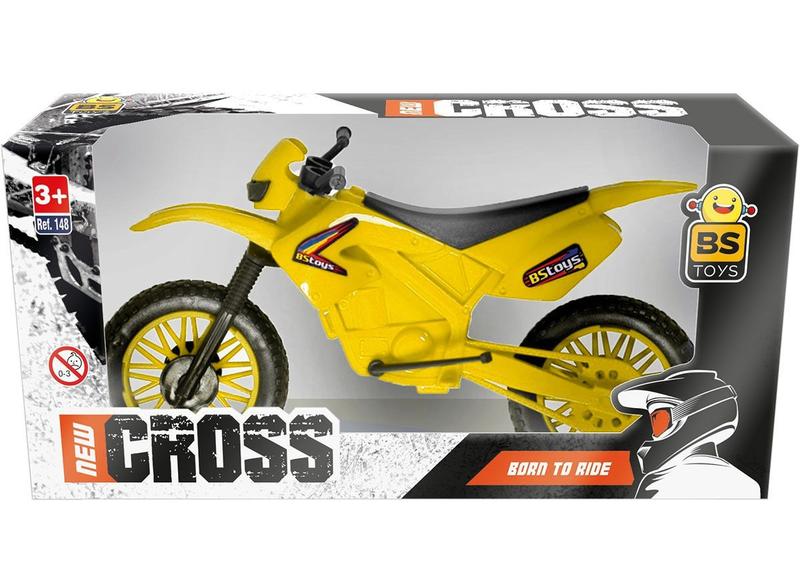 Imagem de Moto New Cross Motocross Várias Cores 18cm - Bs Toys