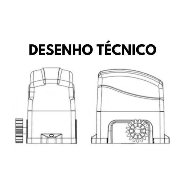 Moto Portão Eletrônico Trino 300 Speed 127V/220V Sem Cremalheira - AGL Imagem de Moto Portão Eletrônico Trino 300 Speed 127V/220V Sem Cremalheira