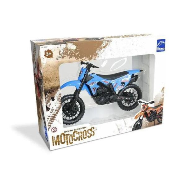 Imagem de Moto Roma Racing Motocross Azul Roma Jensen 0907