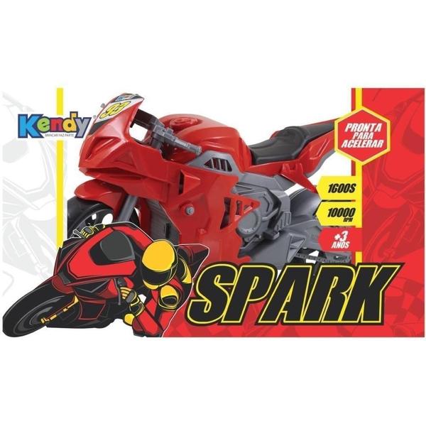 Imagem de Moto Spark 40,5X13X24Cm (S) Kendy Brinquedos Unidade