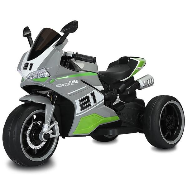 Imagem de Moto Speed GT Cinza Elétrica 12V - Bandeirante