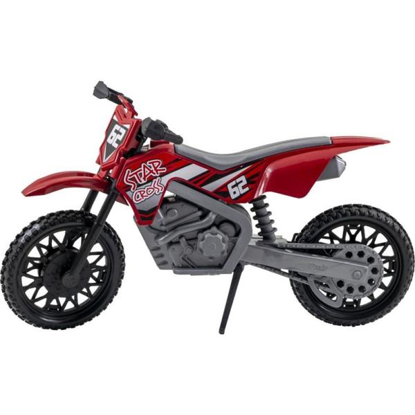 Imagem de Moto STAR CROSS 30X12X16,5CM (S) - Kendy Brinquedos