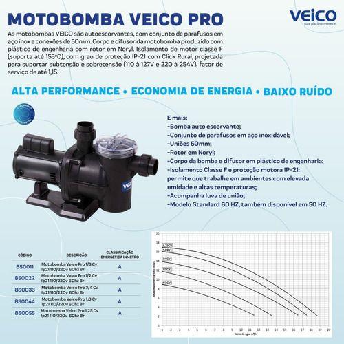 Imagem de Motobomba Pré-filtro De Piscina 1/3cv Bivolt Veico Fluidra