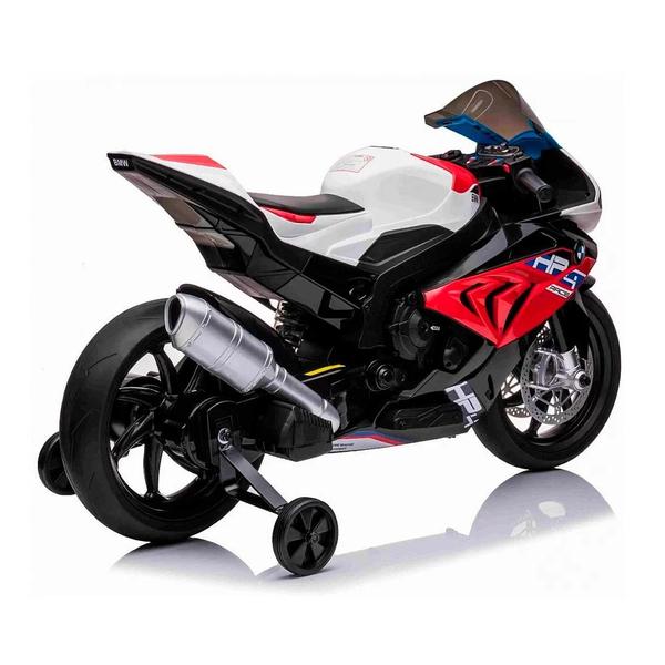 Imagem de Motoca Elétrica Infantil Moto Suzuki BMW HP4 Elétrica para Menino e Menina Mini Motinha Recarregável a Bateria Motocicleta Corrida Velotrol Triciclo