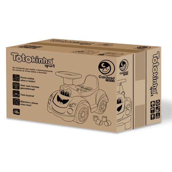 Motoca Infantil Totokinha Sport Menino 6011 - Cardoso Toys Imagem de Motoca Infantil Totokinha Sport Menino 6011 - Cardoso Toys