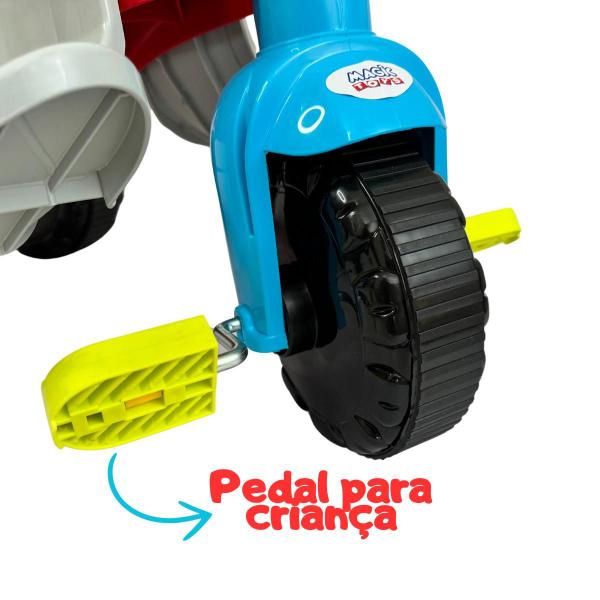 Imagem de Motoca Triciclo Tico Tico Festa Azul Magic Toys