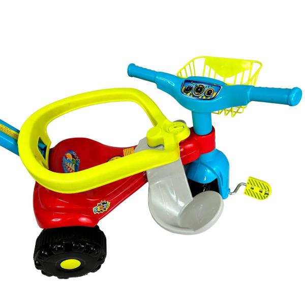 Imagem de Motoca Triciclo Tico Tico Festa Azul Magic Toys